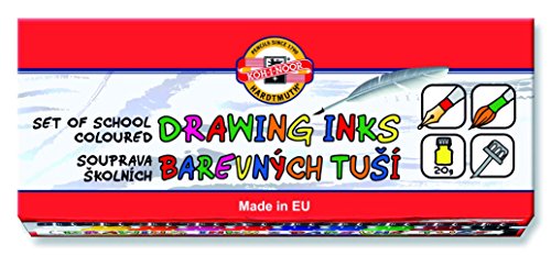 Koh I noor 014173100001 Lot de 10 Encres Multic...