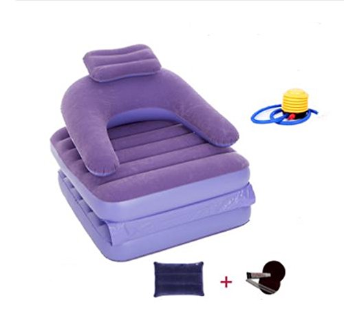 GG Canapé lit simple pliant/Lazy Canapé gonflab...