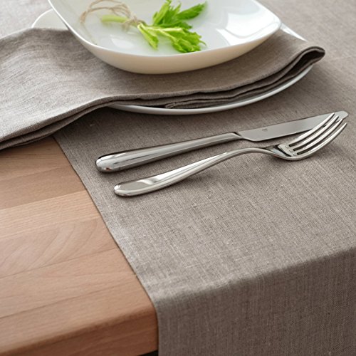 1555 chemin de table lesna 100% lin (45x200 cm,...