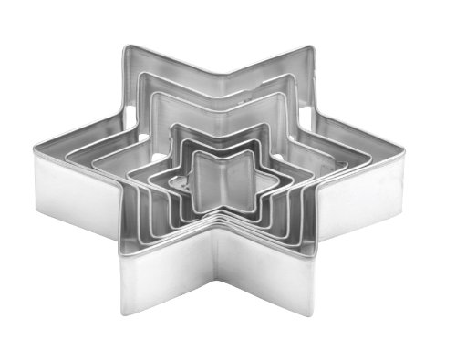 Découpe étoile DELÍCIA, 6 pièces