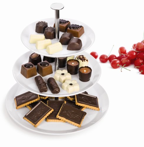 Gustito assiette à gâteaux 3 étages