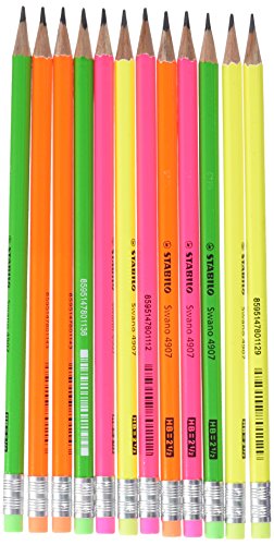 It12/110-490712 crayons swano fluo, multicolore