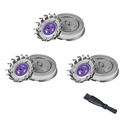 Tête de rasoir rechange système à double lame p...