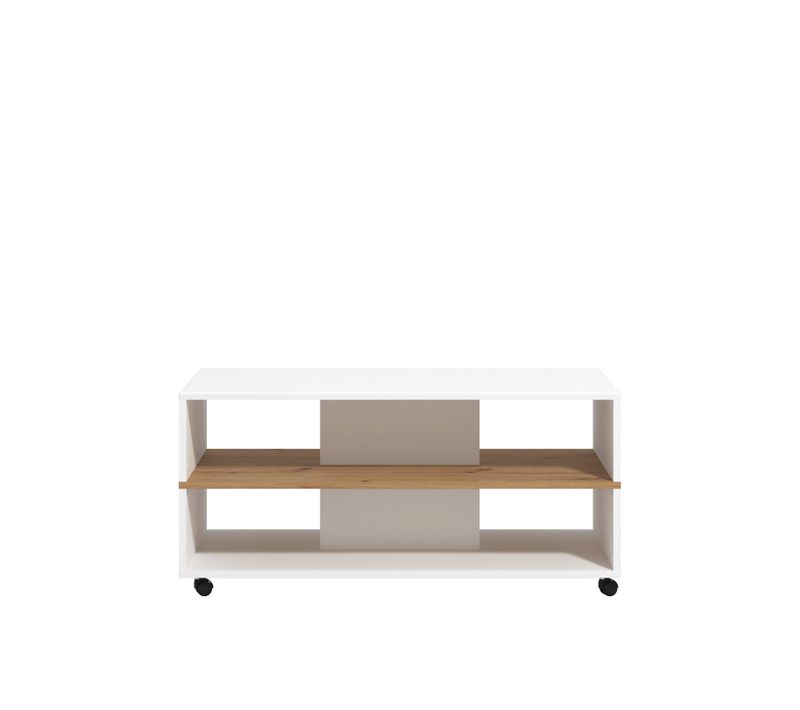  Table basse - SAVIO blanc/chêne code EAN 8600608404365 