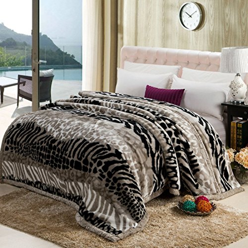 Woolen blanket Raschel couverture double double augmentation épaisse couverture de couverture douce couverture de couverture serviette couverture couverture d'hiver 200 * 230cm code EAN 8670480375701 