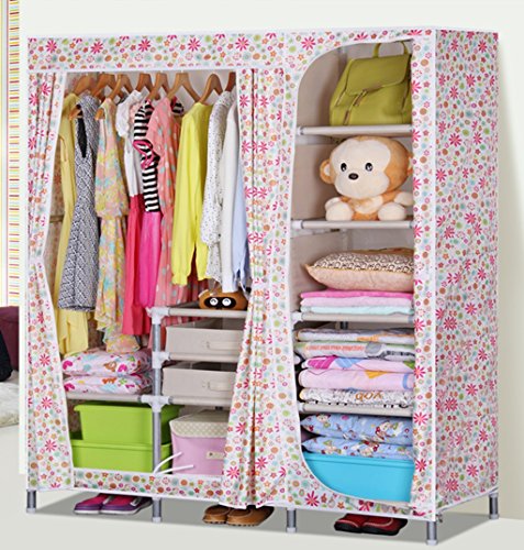 garde-robe en tissu gras simples garde-robe de ...