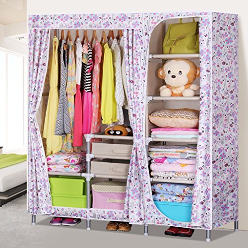 garde-robe en tissu gras simples garde-robe de ...