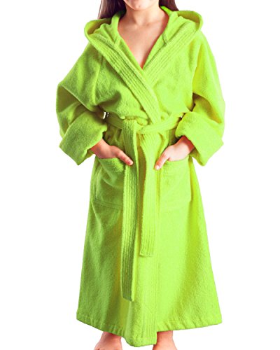 Arus Enfants peignoir, couleur : vert clair, taille: 164 8680908714500 (8680908714500)