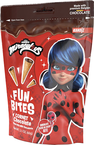 FUN BITES CORNET CHOCOLAT MIRACULOUS