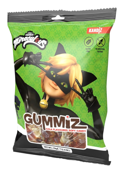 Bonbons Gélifiés Gummiz Miraculous code EAN 8682392716404 
