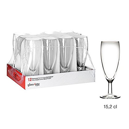 glass4you Flûtes  à Champagne 15 cl  GLASS4 YOU  x 12 * 8693357266810 (8693357266810)