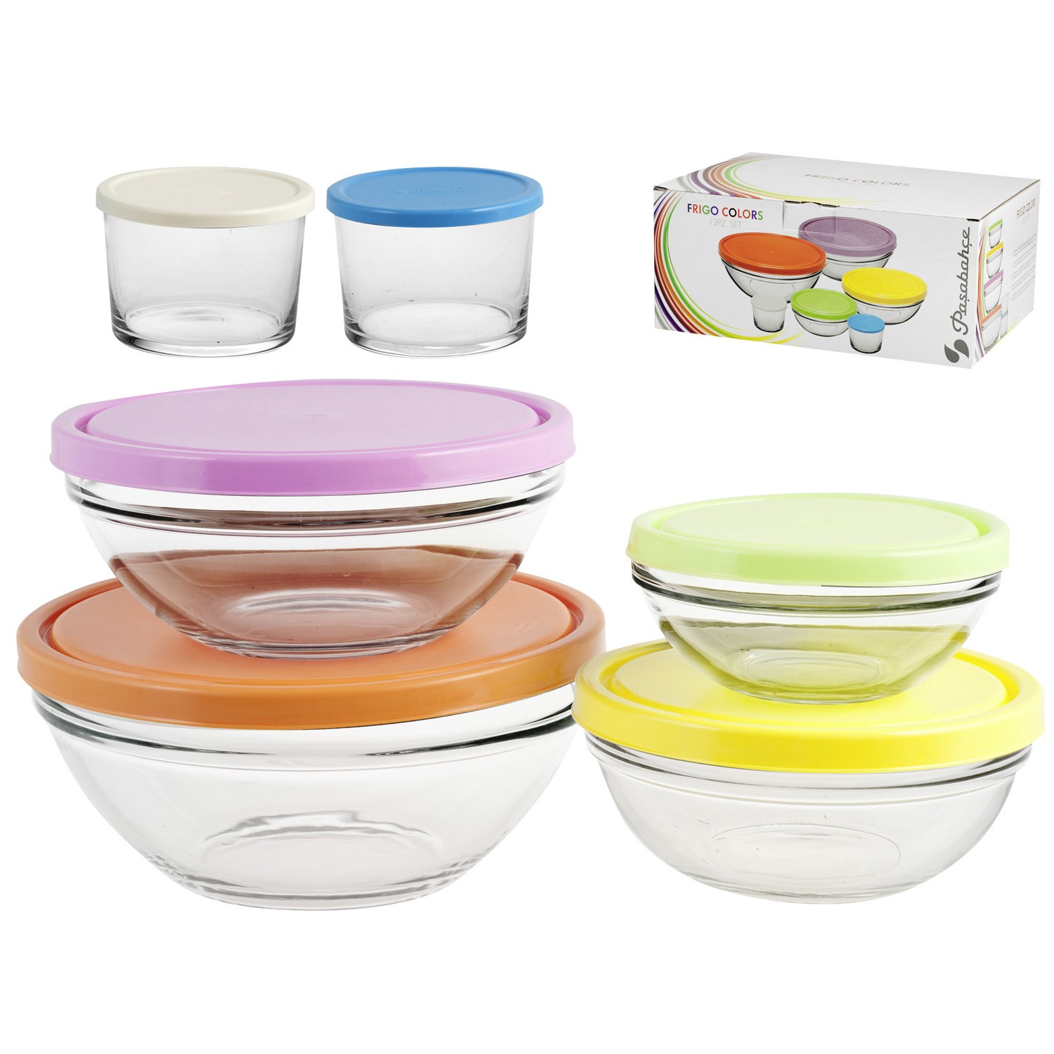 Boites de congélation rondes PASABAHCE