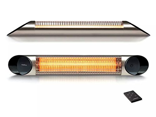 Veito Chauffage extérieur infrarouge Blade Optima 2500 Watt - IP55 - Télécommandé 8697412950430 (8697412950430)