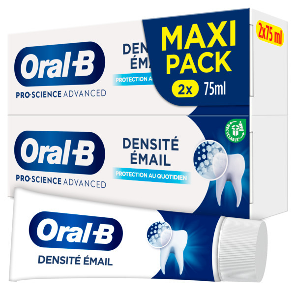 ORAL B DENTIFRICE DENSITÉ ÉMAIL PROTECTION AU QUOTIDIEN
 code EAN 8700216035057 