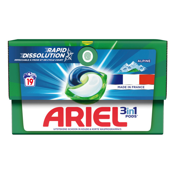  34% De Remise Immédiate Sur La Gamme Des Lessives Capsules Ariel Pods code EAN 8700216119825 