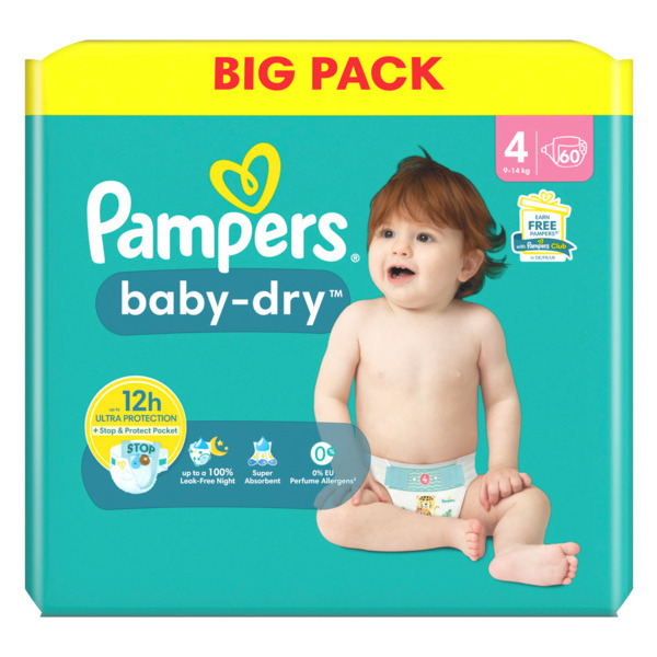  Changes Baby Dry Big Pack Pampers  code EAN 8700216207423 