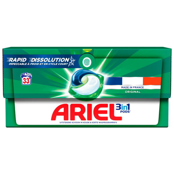 LESSIVE PODS 3 EN 1 ORIGINAL X 33 DOSES
