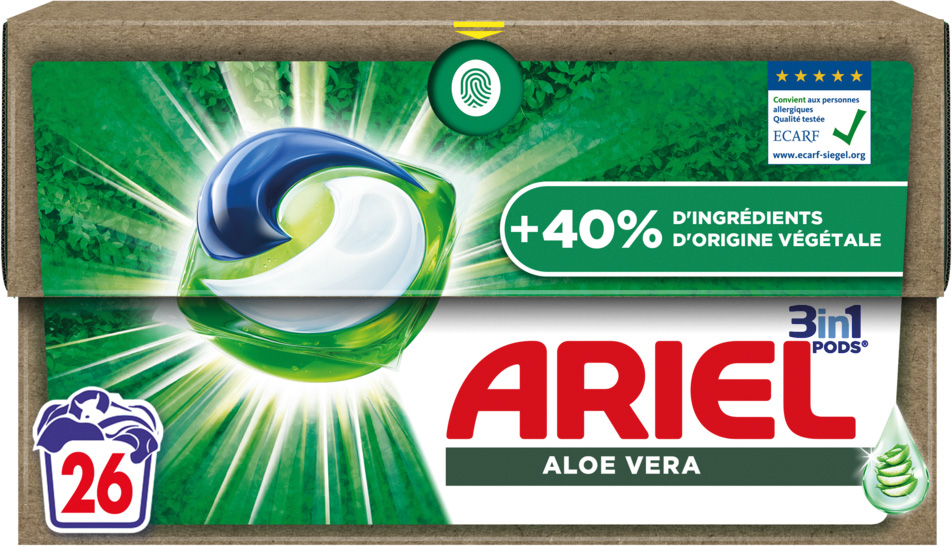  LESSIVE 3 EN 1 ARIEL PODS code EAN 8700216267663 