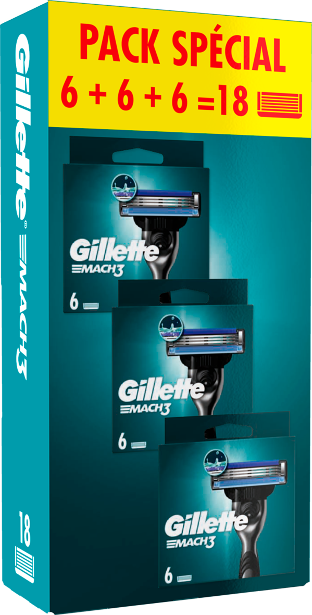 GILLETTE LAMES code EAN 8700216368872 