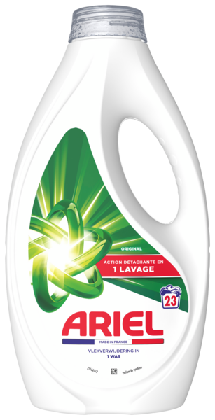  Lessive Liquide Action Détachante Original Ariel code EAN 8700216604468 