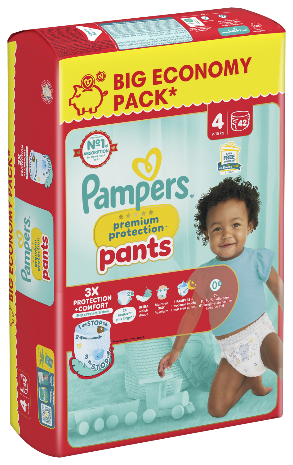  CHANGES PAMPERS PREMIUM PROTECTION BIG PACK code EAN 8700216679381 