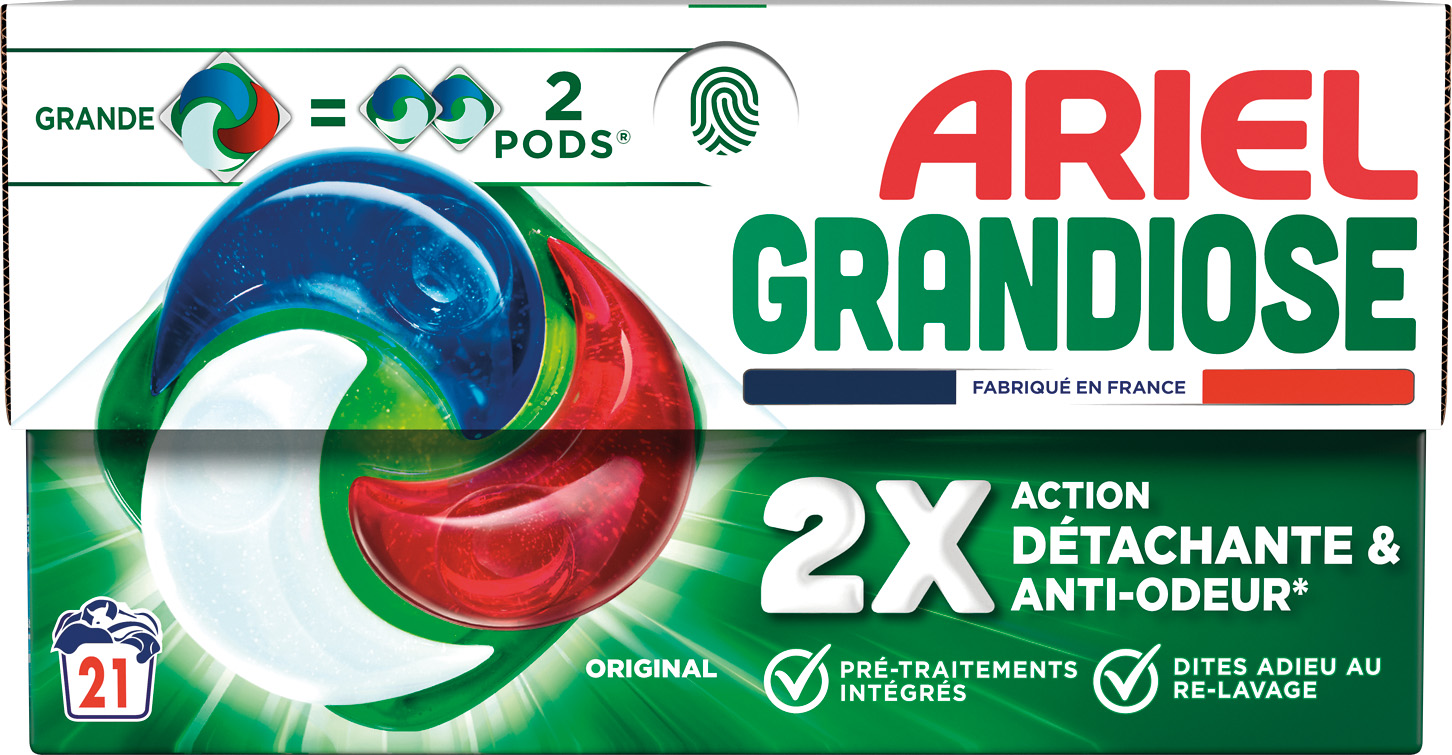  LESSIVE ARIEL GRANDIOSE code EAN 8700216697903 