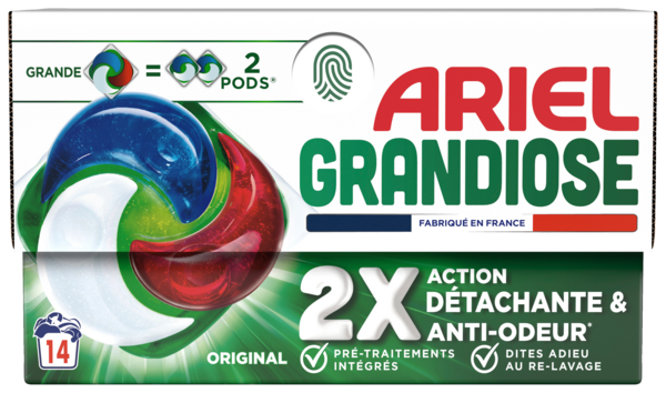  Lessive Capsule Grandiose Ariel code EAN 8700216698078 