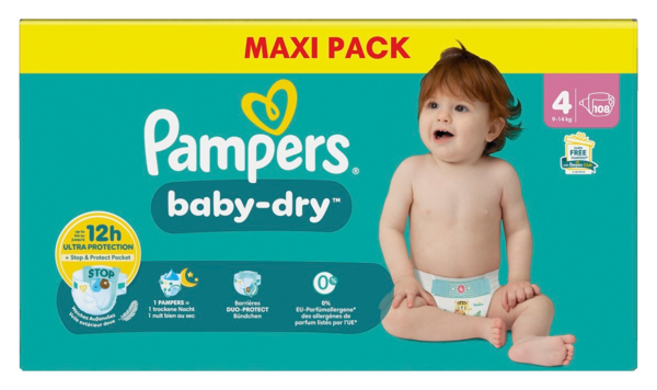  Changes Baby Dry Maxi Pampers  code EAN 8700216705660 