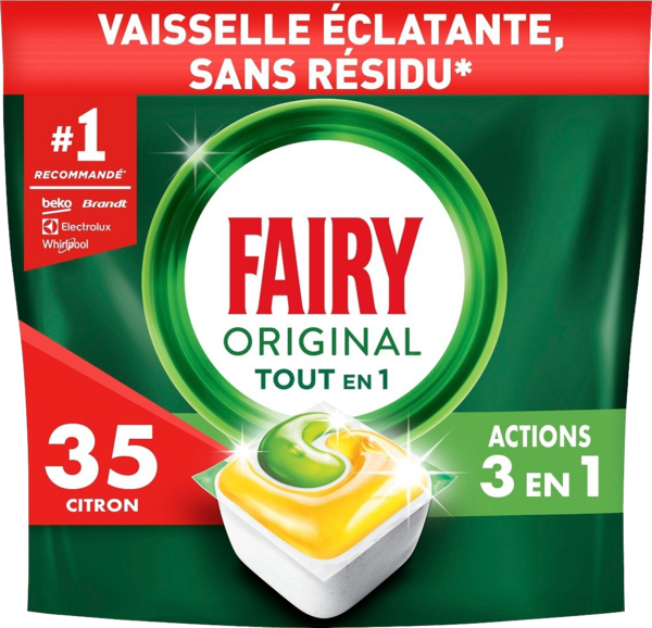 84140008 80% De Remise Immédiate Sur Le 2Ème Au Choix Sur La Gamme De Tablettes Lave Vaisselle Fairy code EAN 8700216742337 