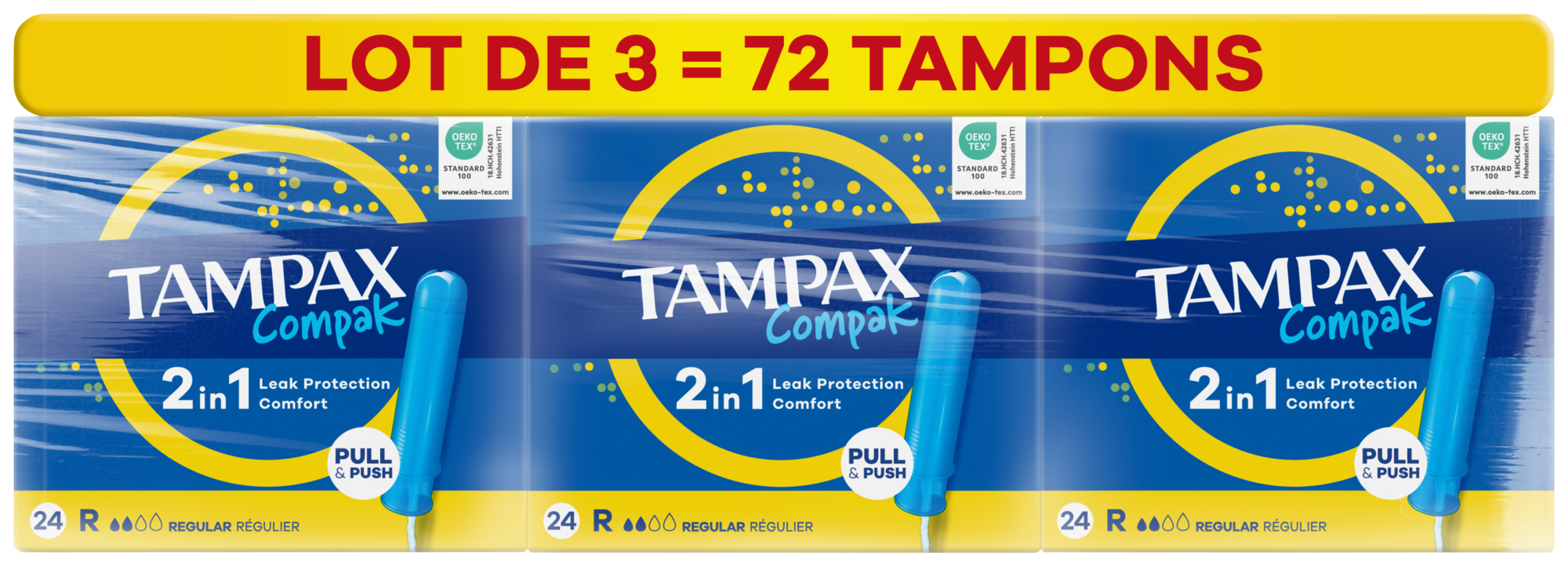 TAMPAX COMPAK TAMPONS code EAN 8700216780964 