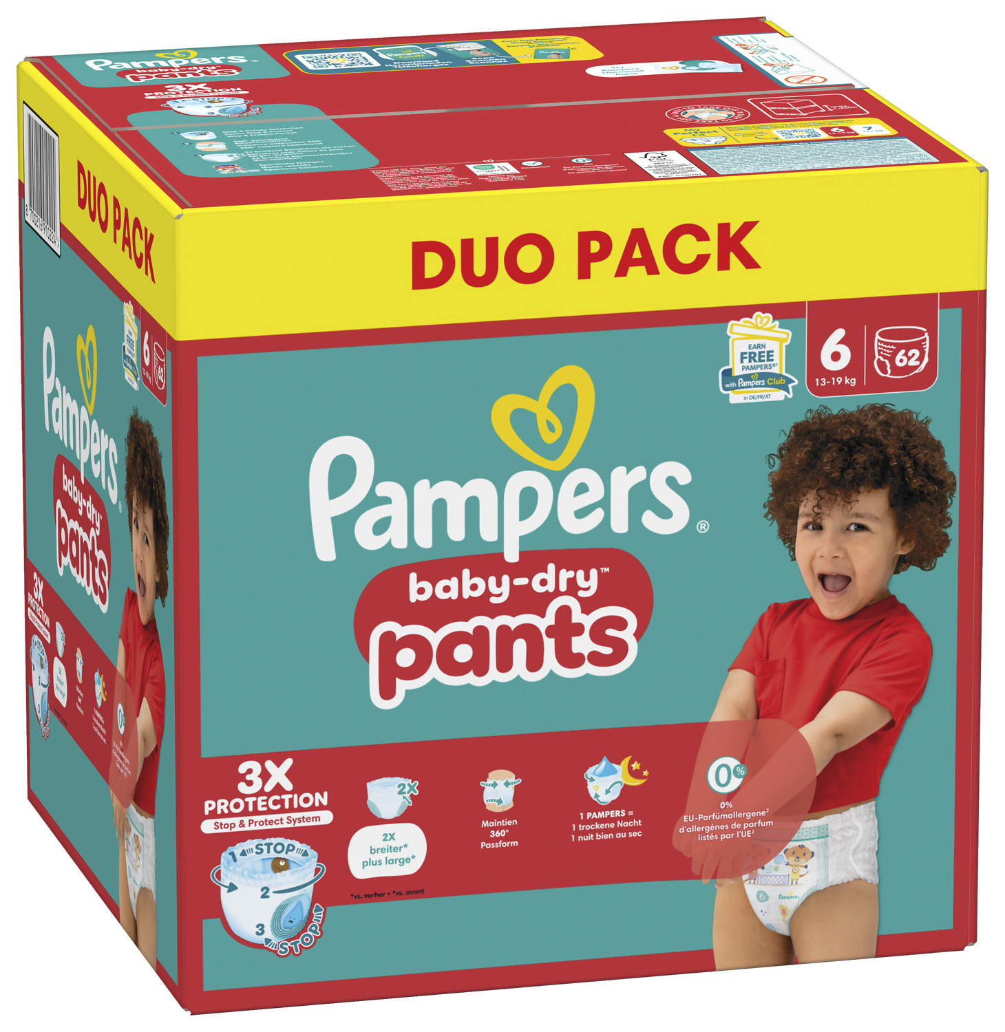  PAMPERS BABY DRY DUO PACK code EAN 8700216812559 