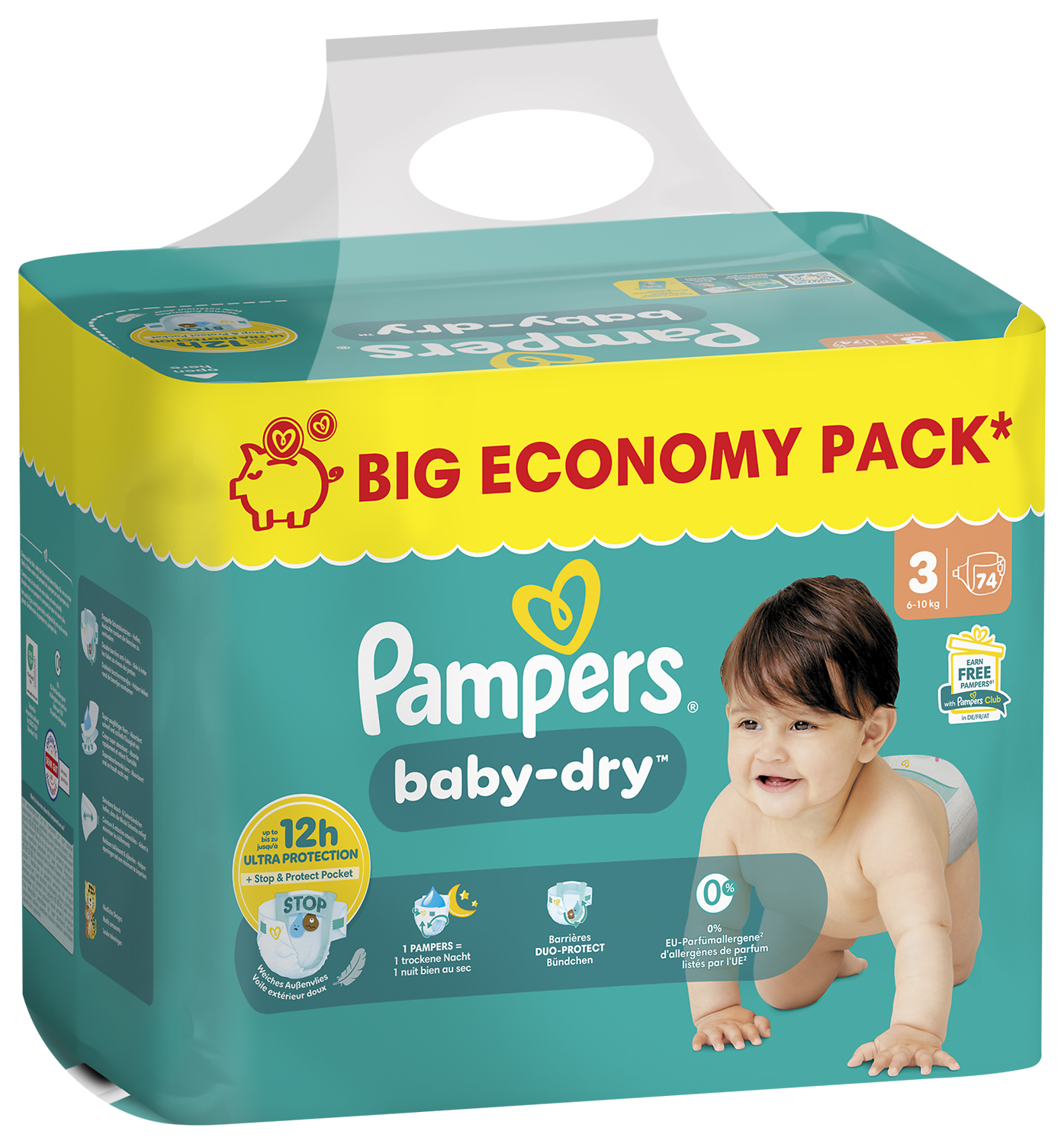  CHANGES PAMPERS BABY DRY BIG PACK code EAN 8700216812726 