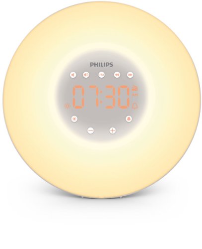 Eveil lumière fonction snooze radio fm touches ...