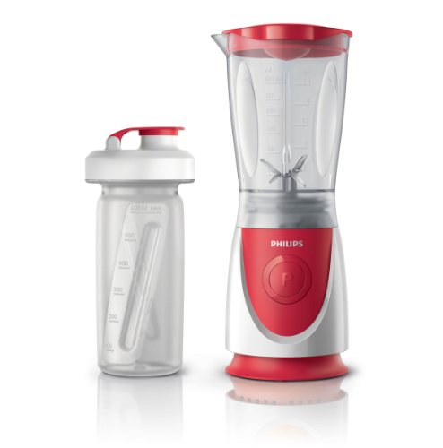 Hr2872/00 mini-blender rouge 350 w