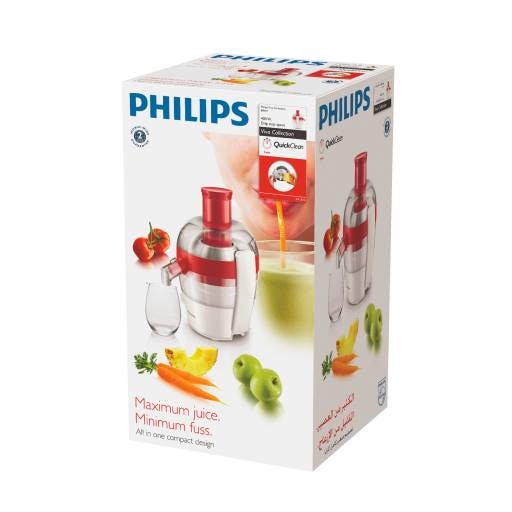 Centrifugeuse compacte HR1832/40 rouge