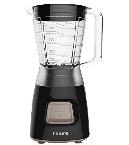 Hr2052/90 blender daily basic noir 350w 1,2l bol plastique 1 vitesse 8710103756316 Philips