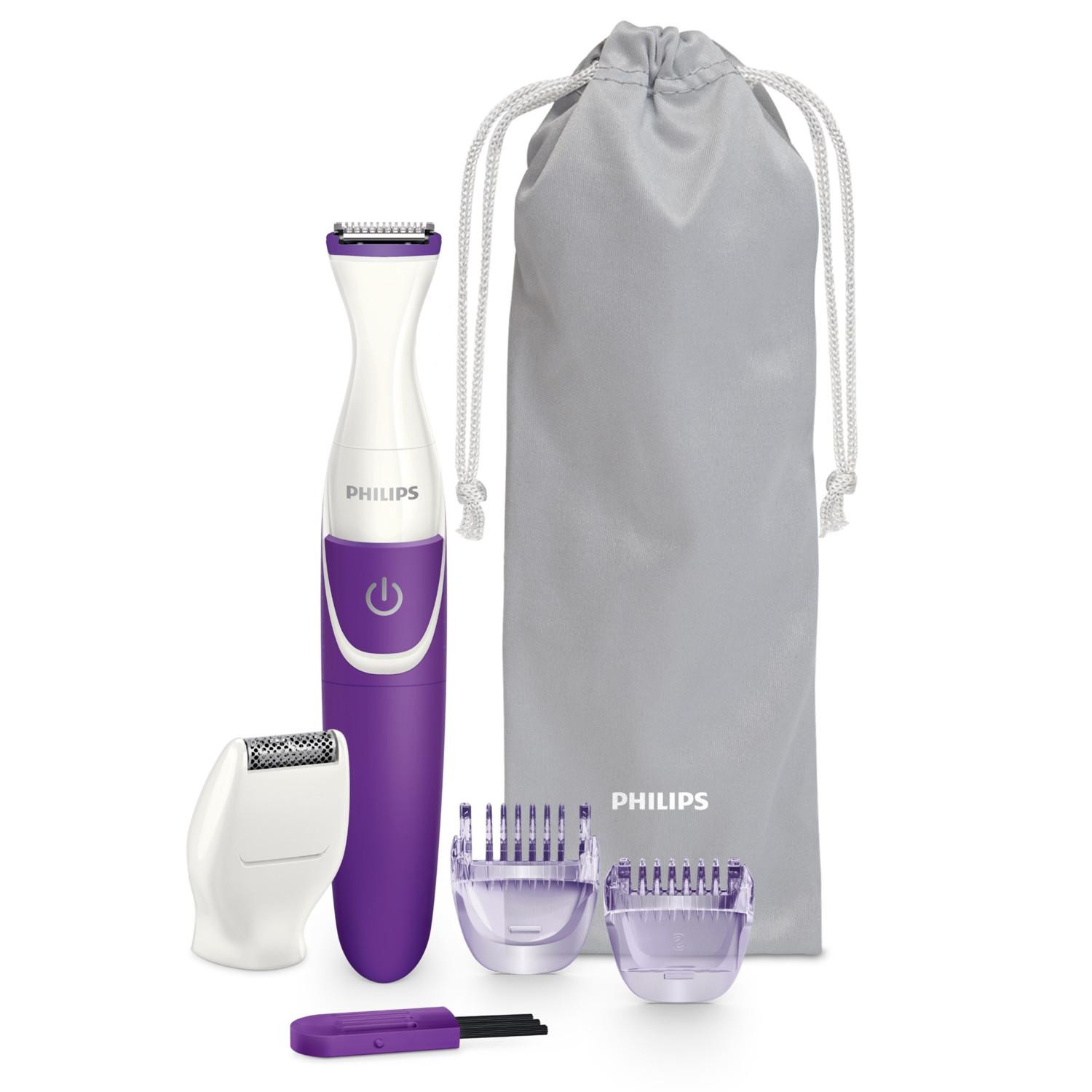 PHILIPS Tondeuse bikini - BRT383/15 - Blanc/Violet