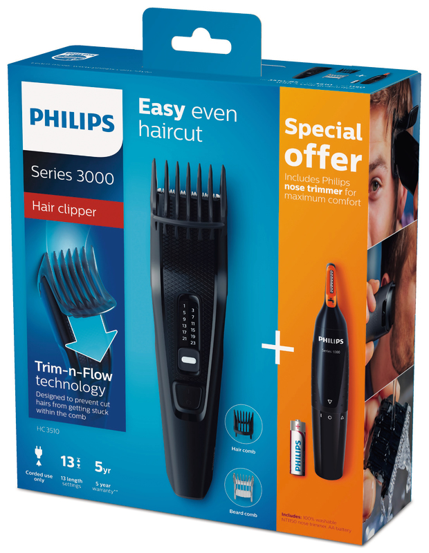 TONDEUSE CHEVEUX + PRECISION philips
