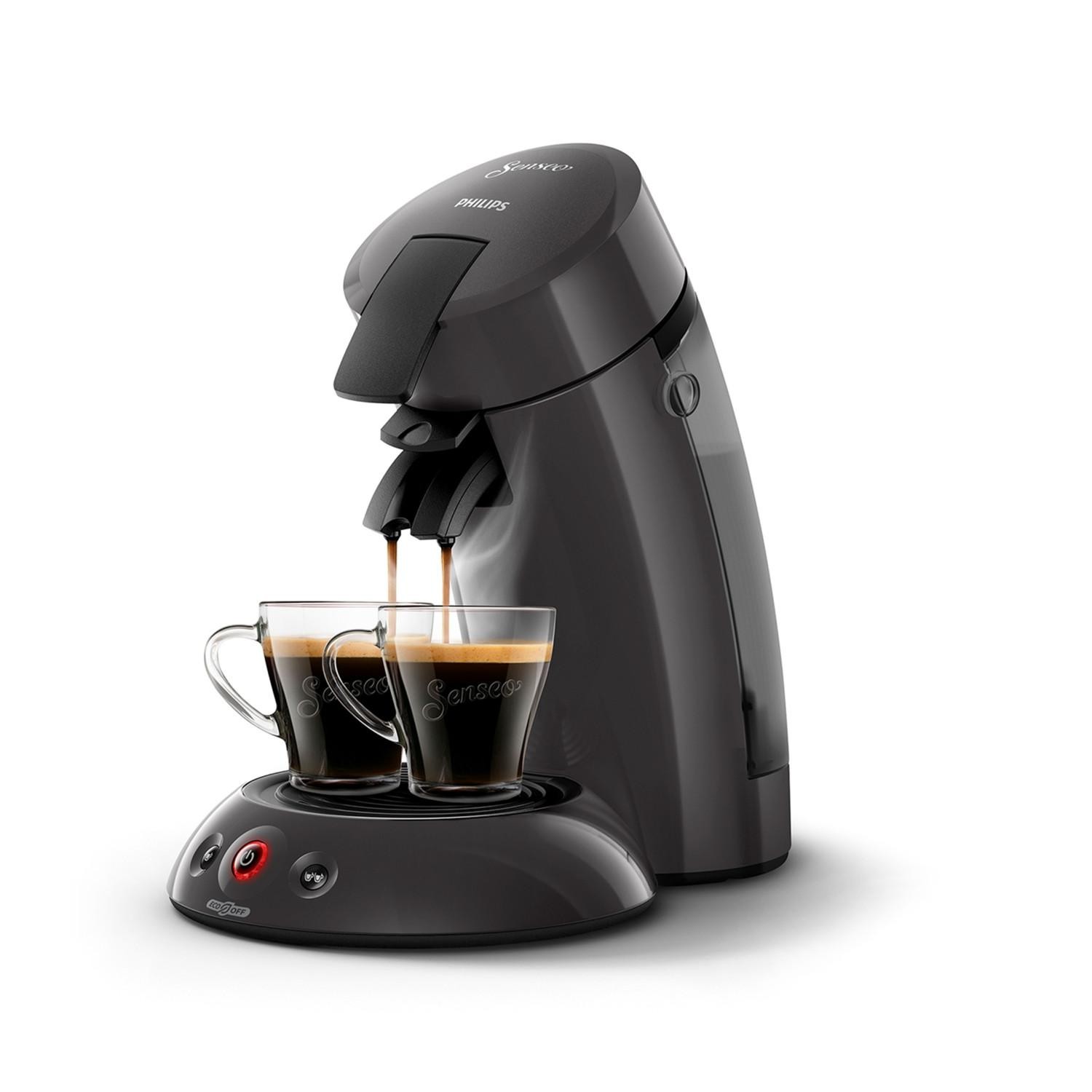 Machine à café à dosettes - HD6552/37 - Gris ca...