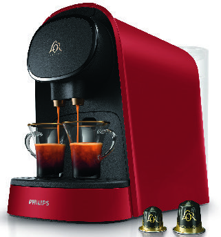 CAFETIÈRE À CAPSULES L'OR BARISTA + 50 CAPSULES