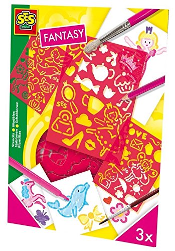 - 00353 - loisirs créatifs - pochoirs - féerie