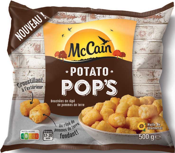 POTATOES POPS (INTERNATIONAL) MC CAIN