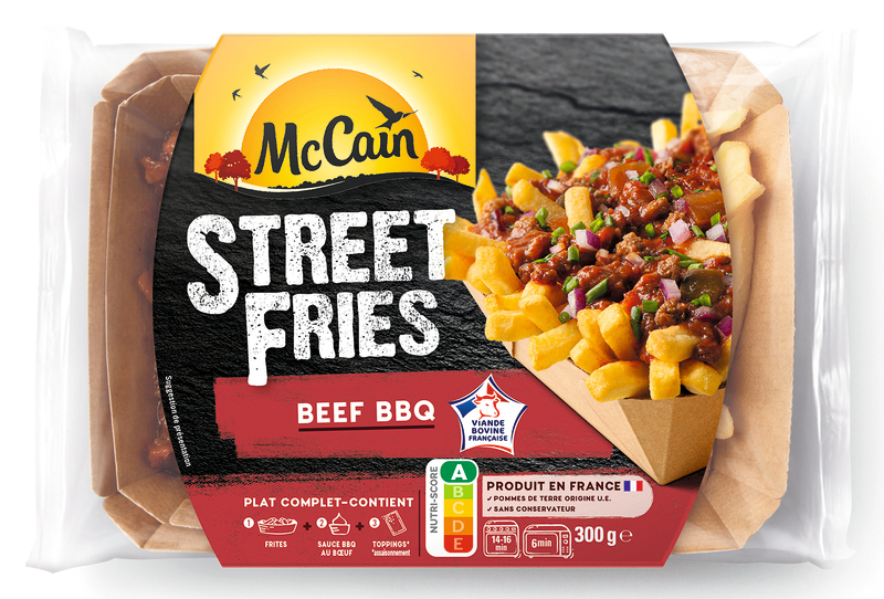 MC CAIN ALIMENTAIRE STREET FRIES BEEF BBQ MC CAIN ALIMENTAIRE code EAN 8710438118032 