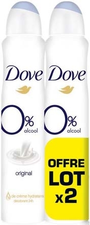 DÉODORANT ATOMISEUR ZÉRO(2) “DOVE”