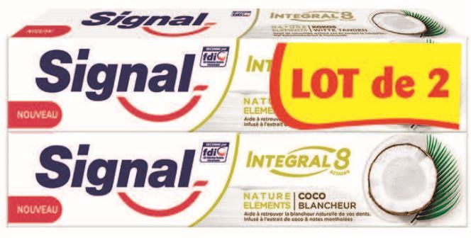 DENTIFRICE “SIGNAL INTEGRAL 8 NATURE ELEMENTS”