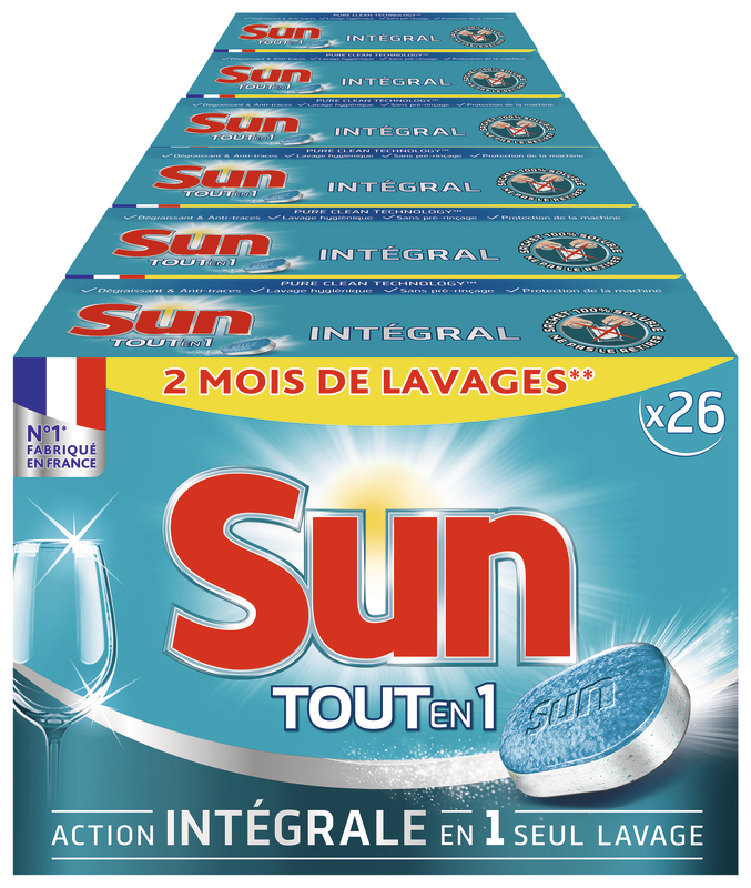 TABLETTES LAVE-VAISSELLE TOUT EN 1 STANDARD  (b...