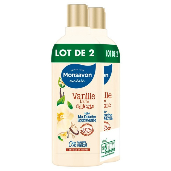 DOUCHE MONSAVON AU LAIT