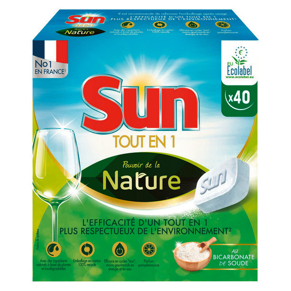 Tablettes lave-vaisselle Tout en 1 Pouvoir de l...