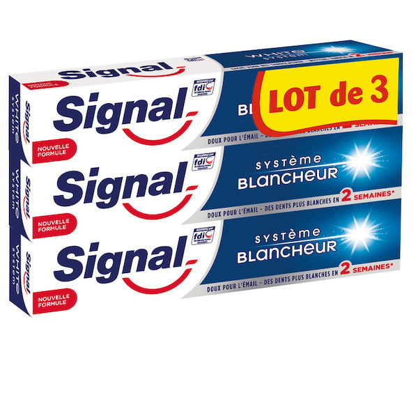 Dentifrice Système Blancheur