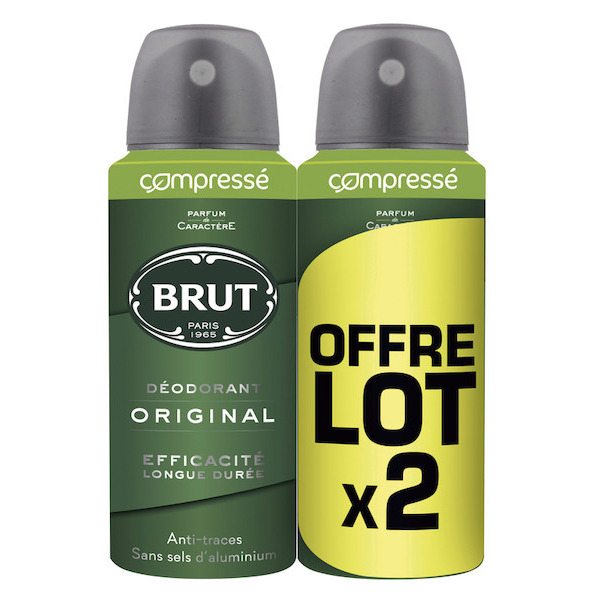 Déodorant compressé